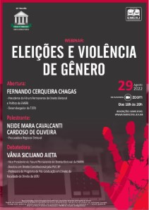 Título do Evento: ELEIÇÕES E VIOLÊNCIA DE GÊNERO