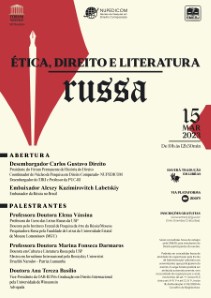 Título do Evento: “ÉTICA, DIREITO E LITERATURA RUSSA”