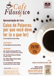 Título do Evento: CAFÉ FILOSÓFICO