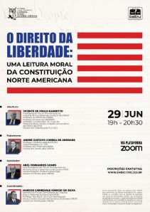 Título do Evento: O DIREITO DA LIBERDADE: UMA LEITURA MORAL DA CONSTITUIÇÃO NORTE AMERICANA