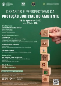 Título do Evento: DESAFIOS E PERSPECTIVAS DA PROTEÇÃO JUDICIAL DO AMBIENTE