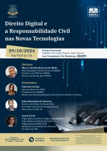 Título do Evento: “Direito Digital e a Responsabilidade Civil nas Novas Tecnologias“