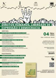 Título do Evento: DIREITOS HUMANOS, LIBERDADE DE EXPRESSÃO E DEMOCRACIA