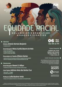 Título do Evento: EQUIDADE RACIAL NO JUDICIÁRIO BRASILEIRO: AVANÇOS E DESAFIOS