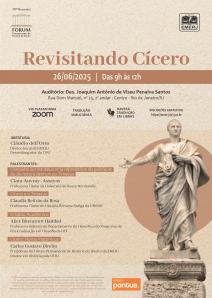 Cartaz do evento: Revisitando Cícero