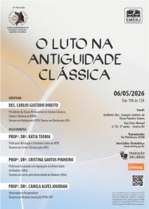 Título do Evento: O LUTO NA ANTIGUIDADE CLÁSSICA