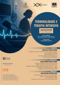 Cartaz do evento: TERMINALIDADE E TERAPIA INTENSIVA