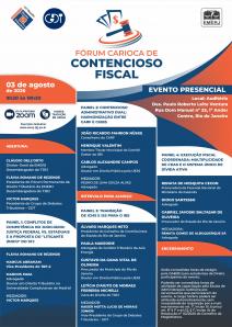 Título do Evento: FÓRUM CARIOCA DE CONTENCIOSO FISCAL