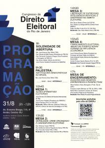 Título do Evento: CONGRESSO DE DIREITO ELEITORAL DO RIO DE JANEIRO