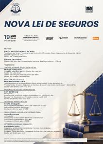 Cartaz do evento: NOVA LEI DE SEGUROS
